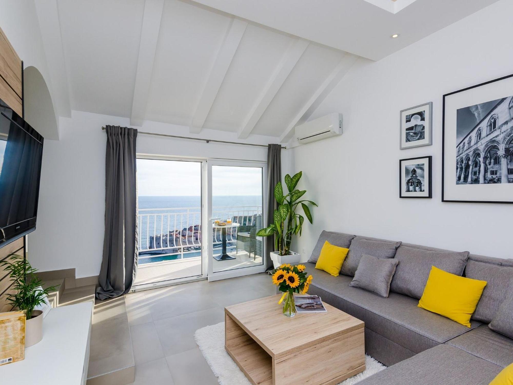 Ploce Apartments-One-Bedroom Apartment With Terrace And Sea View Dubrovnik Ngoại thất bức ảnh