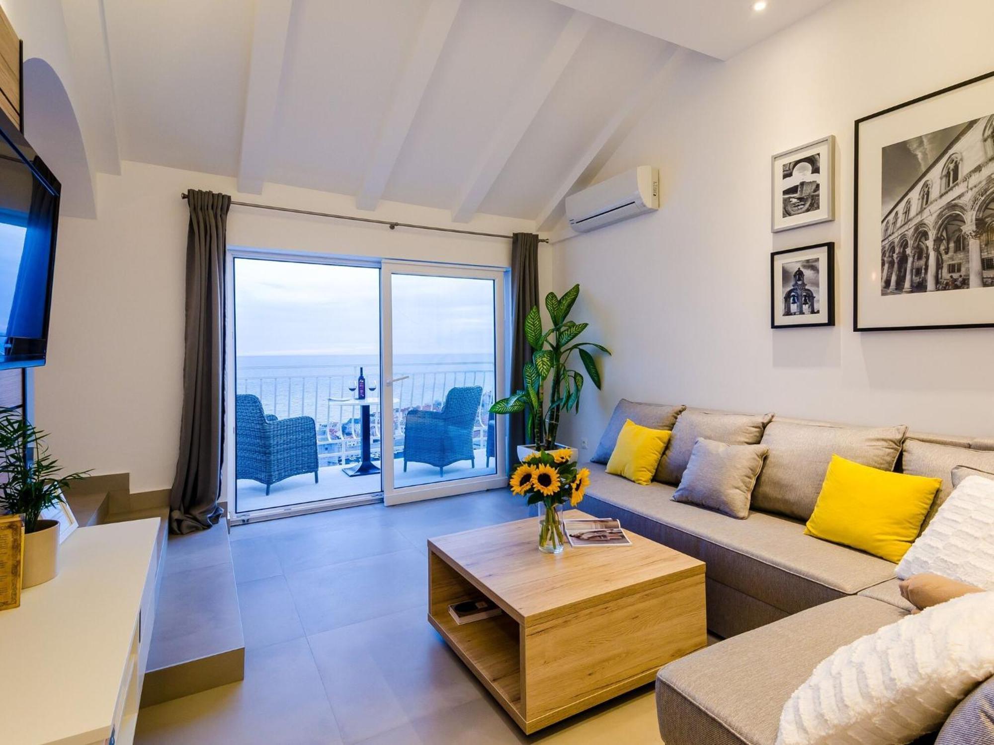 Ploce Apartments-One-Bedroom Apartment With Terrace And Sea View Dubrovnik Ngoại thất bức ảnh